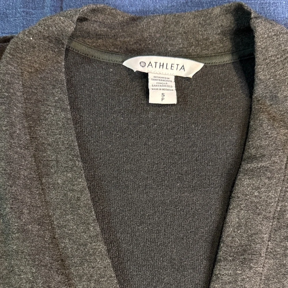 Athleta Brown Wrap Top - Picture 2 of 4